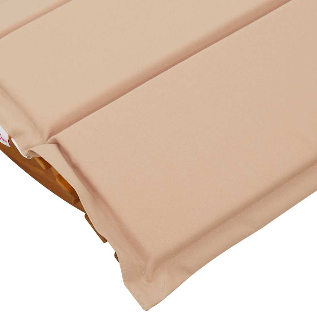 Lettino da sole 2 pcs Marrone Legno di Acacia Massello | homemem39