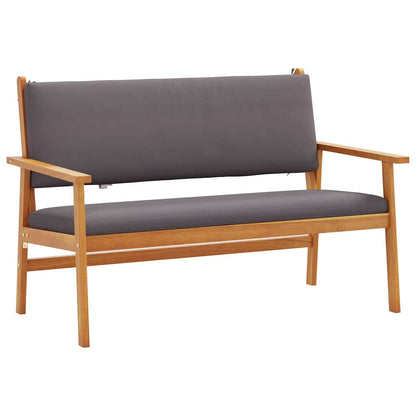 Set Divano da Giardino 3 pcs Marrone 120 x 65,5 x 79 cm | homemem39
