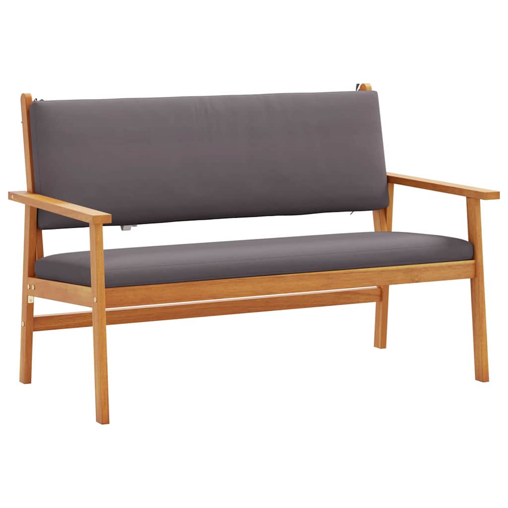 Set Divano da Giardino 5 pcs Marrone Legno di Acacia Massello | homemem39