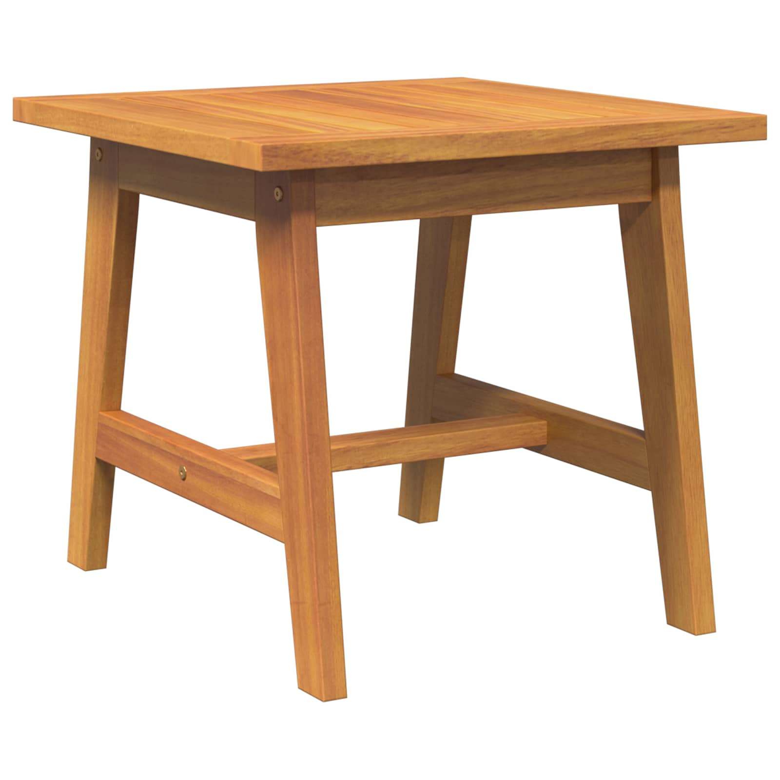 Set bistrot con cuscino 5 pcs Marrone Legno di Acacia Massello | homemem39