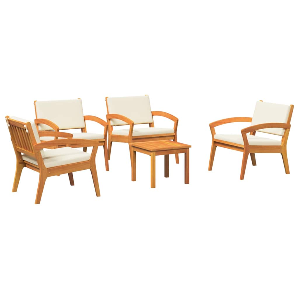 Set bistrot 5 pcs Marrone 45 x 45 x 38cm - homemem39