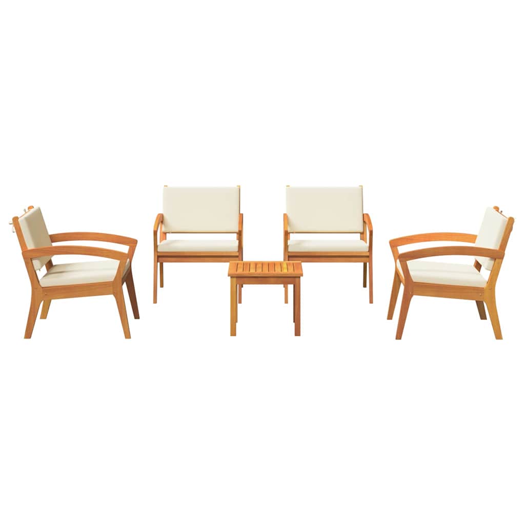 Set bistrot 5 pcs Marrone 45 x 45 x 38cm - homemem39
