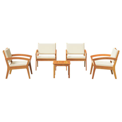 Set bistrot 5 pcs Marrone 45 x 45 x 38cm - homemem39
