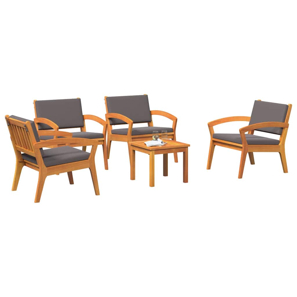 Set bistrot 3 pcs Marrone 45 x 45 x 38cm - homemem39