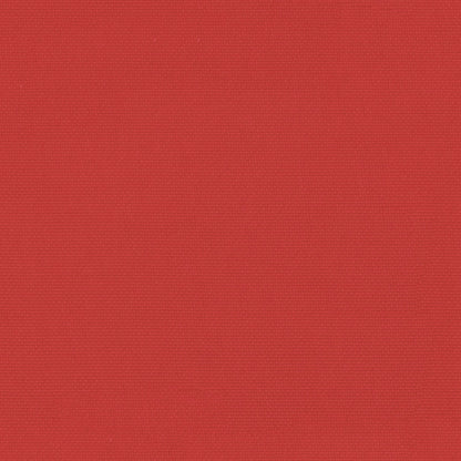 Lettino da sole con cuscino 2 pcs Rosso 200 x 67 x 84cm