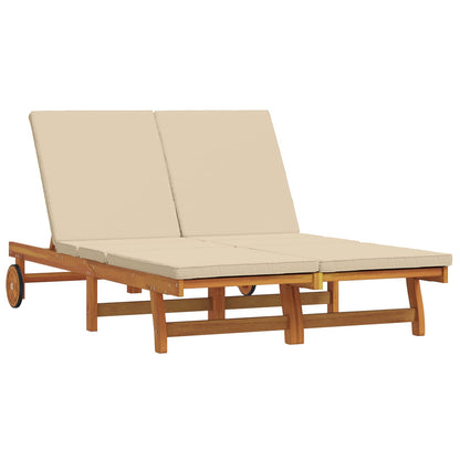 Lettino da sole Marrone 125 x 200 x 84 cm | homemem39