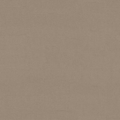 Lettino da sole con cuscino 2-persona Marrone 125 x 200 x 84cm