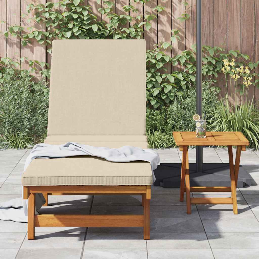Lettino da sole 2 pcs Marrone Legno di Acacia Massello