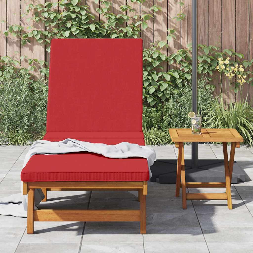 Lettino da sole 2 pcs Marrone Legno di Acacia Massello