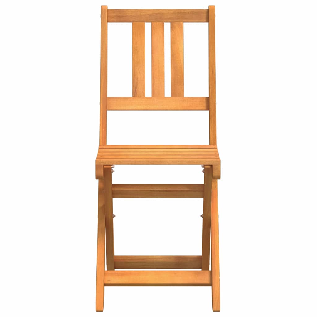 Sedia da Giardino 8 pcs Olio Naturale 40 x 42 x 85 cm