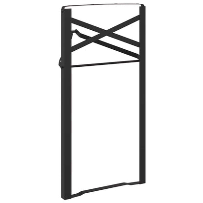 Gamba per Tavolo Birra 2 pcs Nero 39 x 3 x 75 cm | homemem39