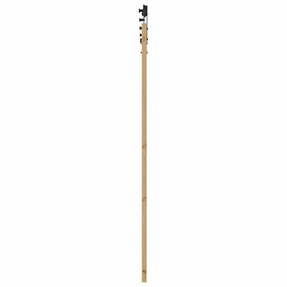 Porta scorrevole ORKDAL Naturale e Nero 93 x 202 cm | homemem39