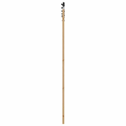 Porta scorrevole ORKDAL Naturale e Nero 93 x 232 cm | homemem39