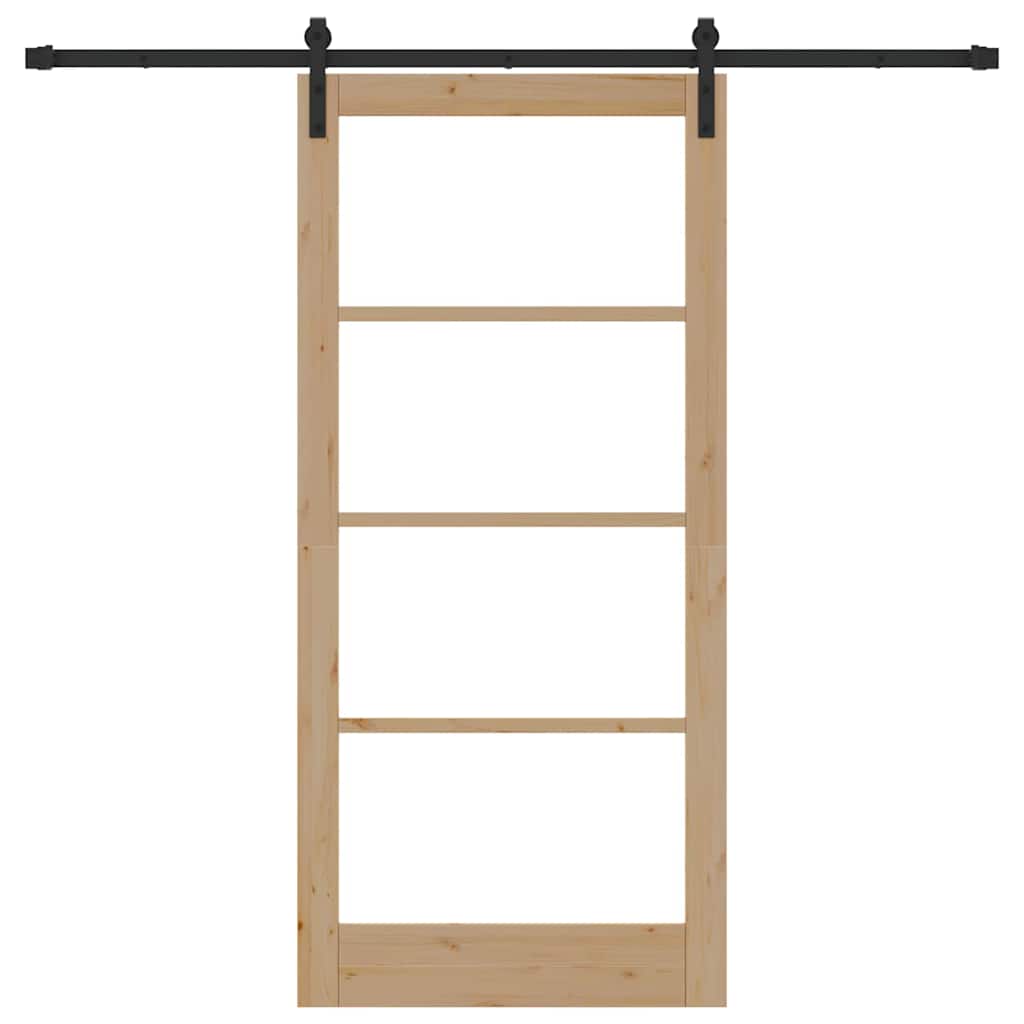 Porta scorrevole ORKDAL Naturale 93 x 202 cm