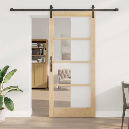 Porta scorrevole ORKDAL Naturale 93 x 211 cm