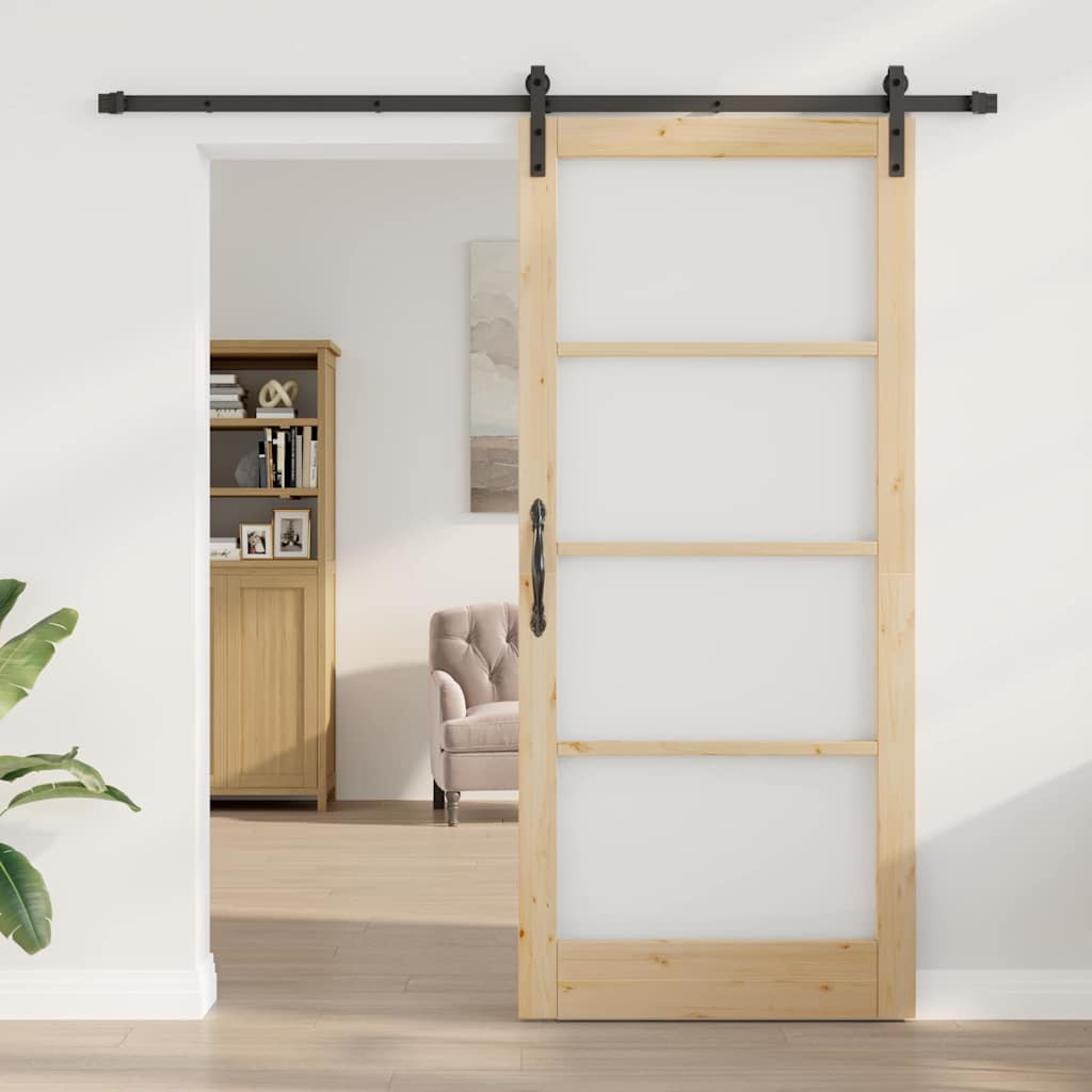 Porta scorrevole ORKDAL Naturale 93 x 211 cm | homemem39