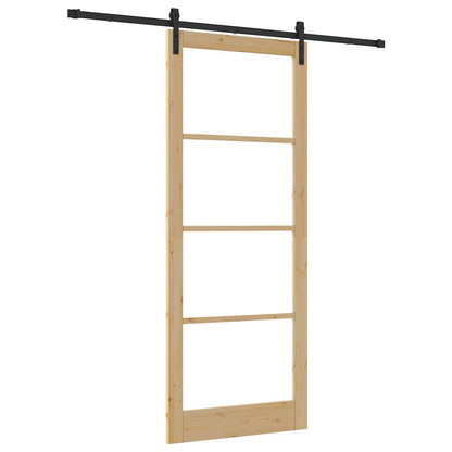 Porta scorrevole Altro ORKDAL Marrone 93 x 232 cm | homemem39