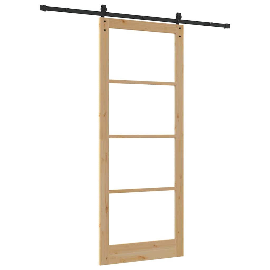 Porta scorrevole Altro ORKDAL Marrone 93 x 232 cm | homemem39