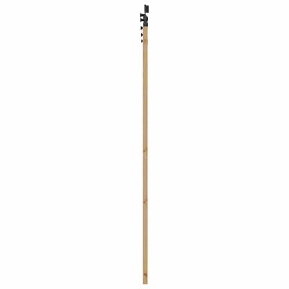 Porta scorrevole ORKDAL Naturale e Nero 61 x 198,5 cm | homemem39