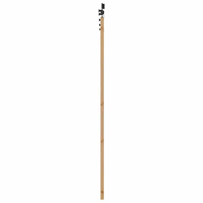 Porta scorrevole ORKDAL Naturale e Nero 93 x 202 cm | homemem39