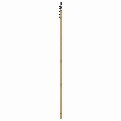 Porta scorrevole ORKDAL Naturale e Nero 93 x 211 cm | homemem39