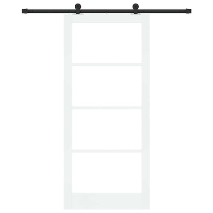 Porta scorrevole ORKDAL Bianco e Nero 93 x 211 cm | homemem39
