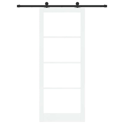 Porta scorrevole ORKDAL Bianco e Nero 93 x 232 cm | homemem39