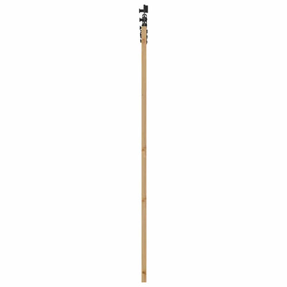 Porta scorrevole ORKDAL Naturale e Nero 61 x 198,5 cm | homemem39