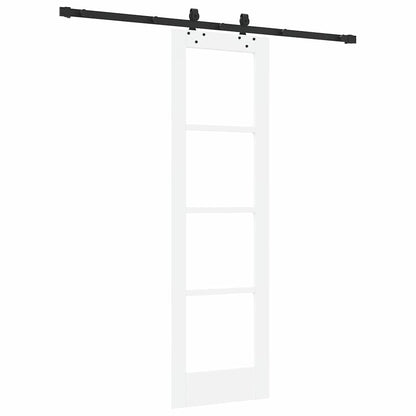 Porta scorrevole ORKDAL Bianco e Nero 61 x 198,5 cm | homemem39