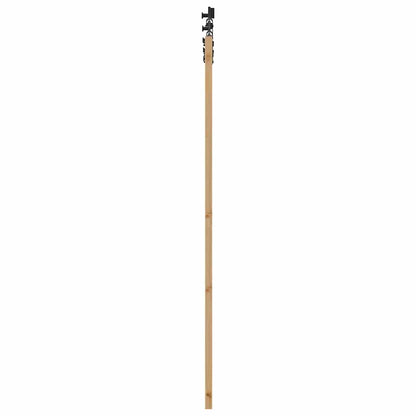 Porta scorrevole ORKDAL Naturale e Nero 73,5 x 198,5 cm | homemem39