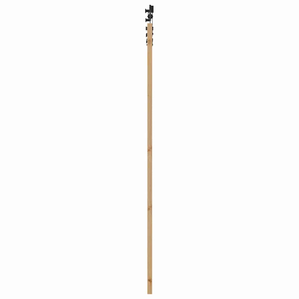 Porta scorrevole ORKDAL Naturale e Nero 93 x 211 cm | homemem39
