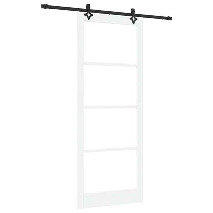 Porta scorrevole ORKDAL Bianco e Nero 93 x 232 cm | homemem39