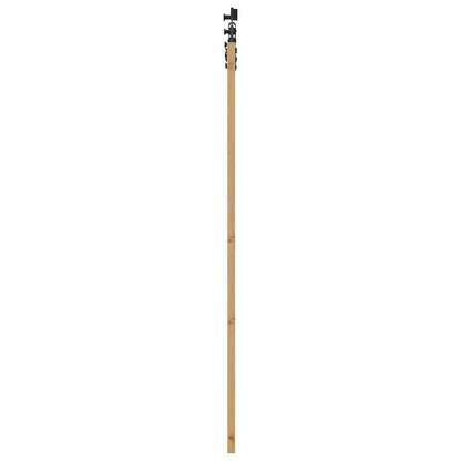 Porta scorrevole ORKDAL Naturale e Nero 61 x 198,5 cm | homemem39