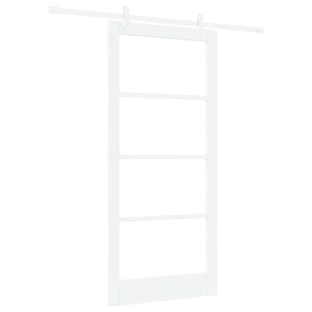 Porta scorrevole Bianco 93 x 202 cm | homemem39