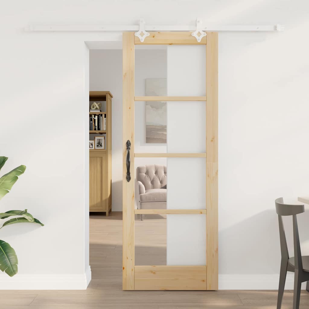 Porta scorrevole Naturale 73,5 x 198,5 cm | homemem39