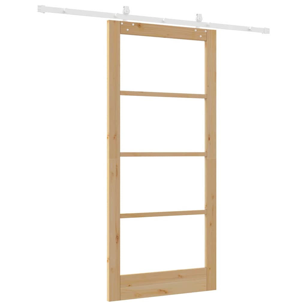 Porta scorrevole Naturale 93 x 202 cm | homemem39