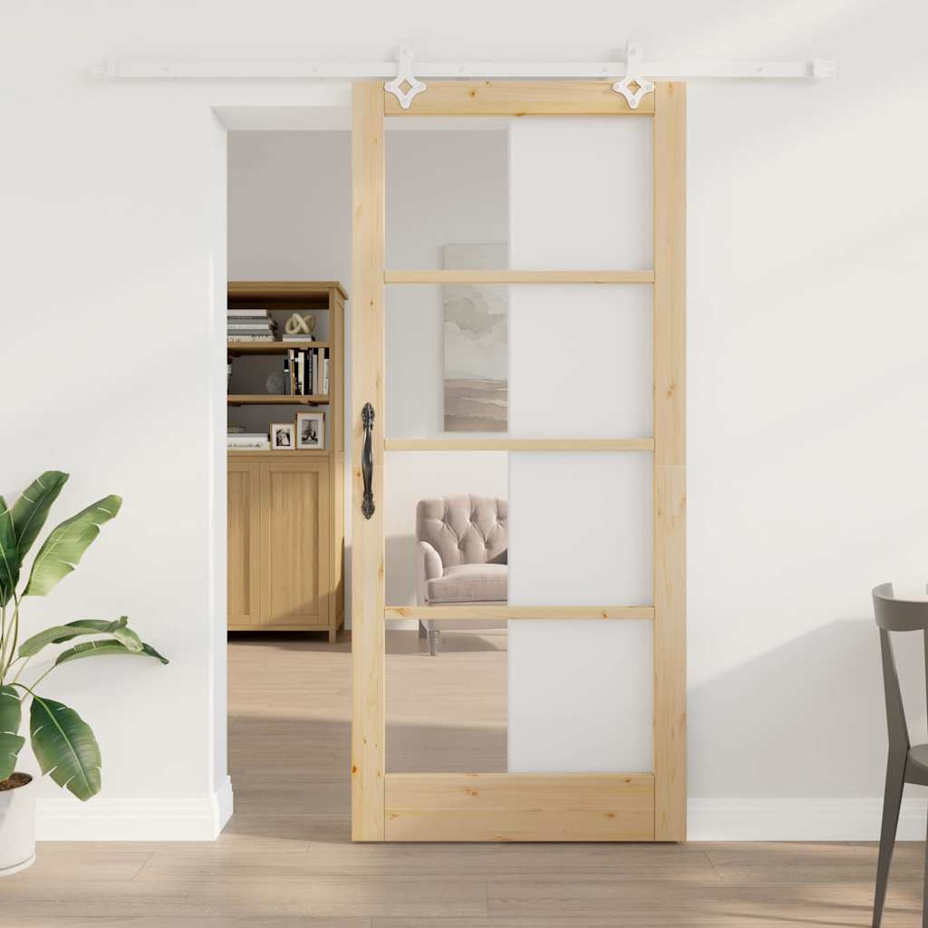 Porta scorrevole Naturale 93 x 211 cm | homemem39