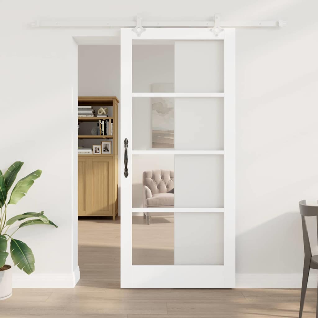 Porta scorrevole Bianco 93 x 211 cm | homemem39