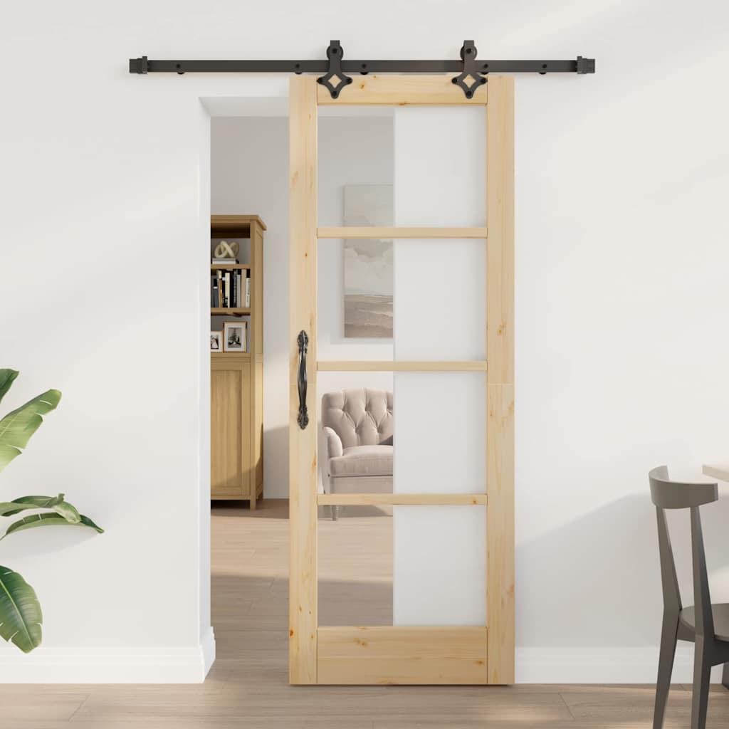Porta scorrevole Naturale 73,5 x 198,5 cm | homemem39