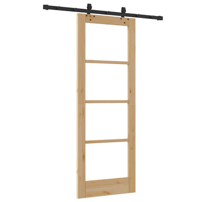 Porta scorrevole Naturale 73,5 x 198,5 cm | homemem39