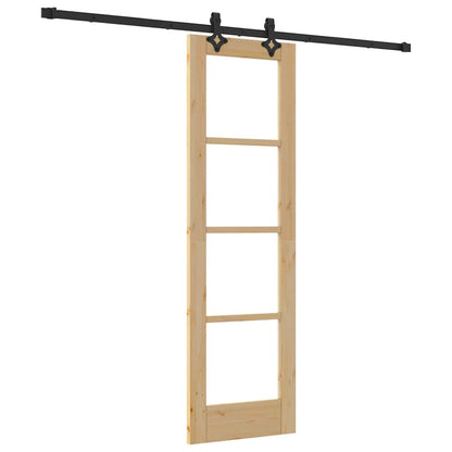 Porta scorrevole Naturale 61 x 198,5 cm | homemem39