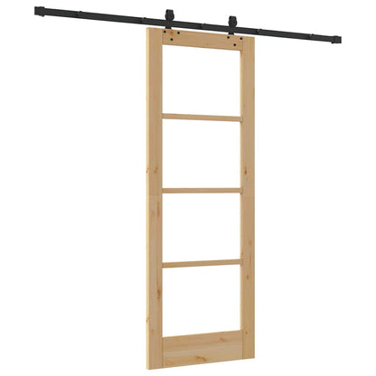 Porta scorrevole Naturale 73,5 x 198,5 cm | homemem39