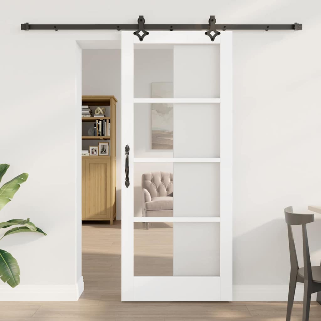 Porta scorrevole Bianco 83 x 202 cm | homemem39