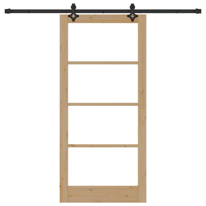 Porta scorrevole Naturale 93 x 202 cm | homemem39
