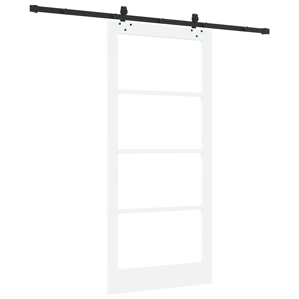 Porta scorrevole Bianco 93 x 202 cm | homemem39