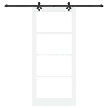 Porta scorrevole Bianco 93 x 211 cm | homemem39