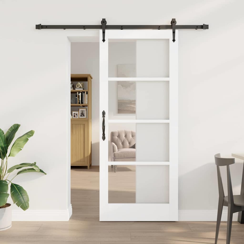 Porta scorrevole Bianco 83 x 202 cm | homemem39