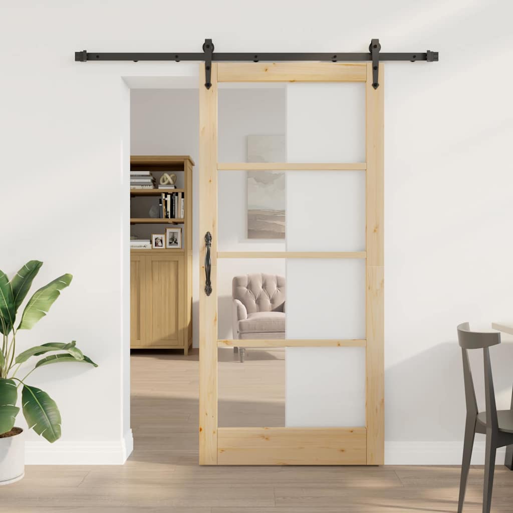Porta scorrevole Naturale 93 x 202 cm | homemem39