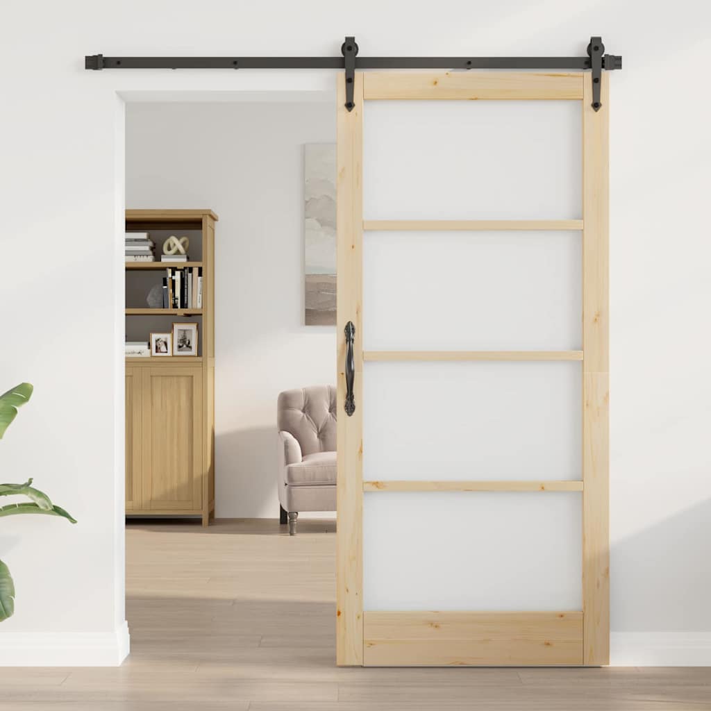 Porta scorrevole Naturale 93 x 202 cm | homemem39