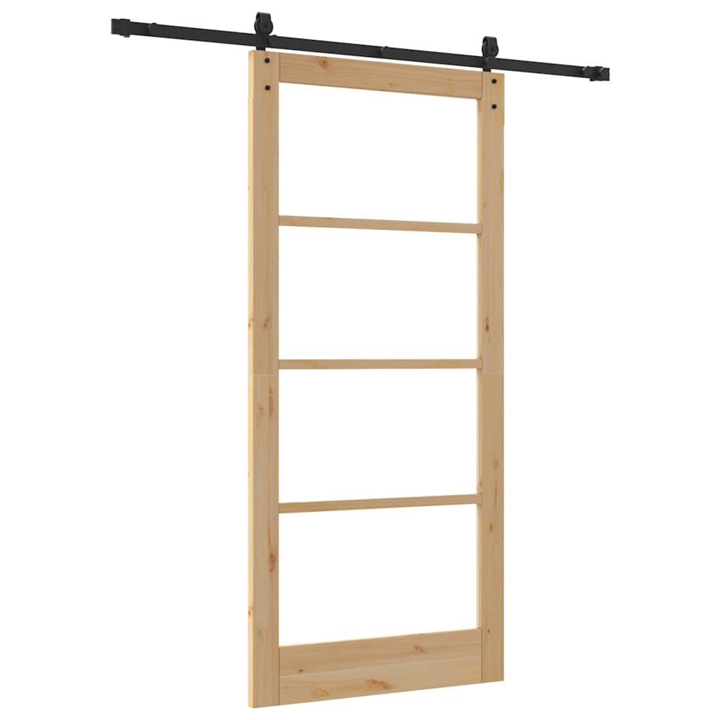 Porta scorrevole Naturale 93 x 202 cm | homemem39